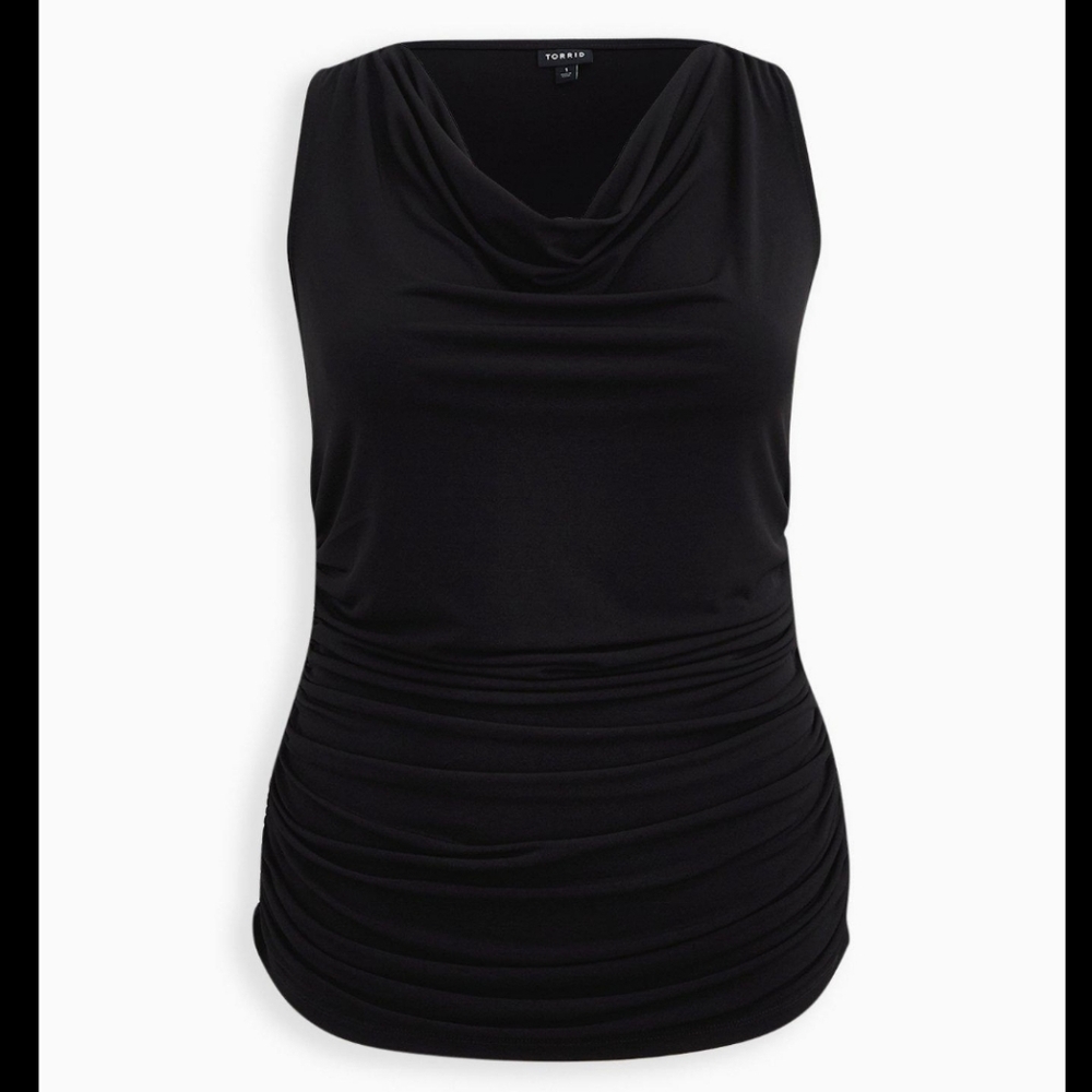 Torrid knit cowl neck tank